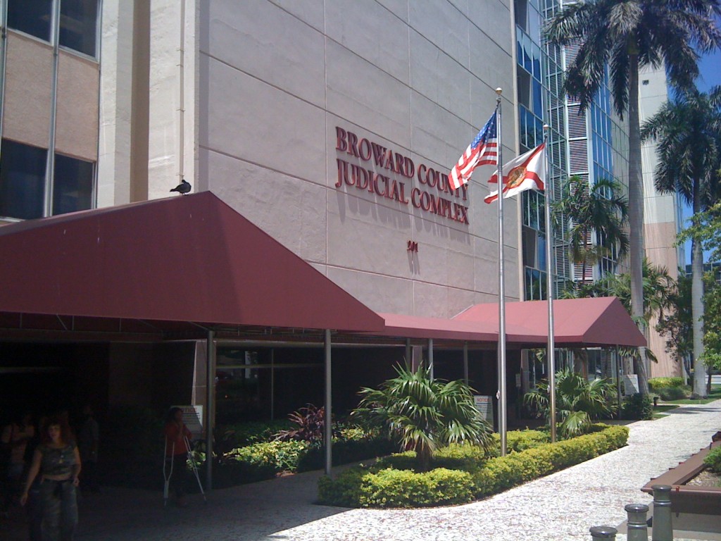 A photo of the Broward County Judicial complex where Criminal Defense Attorney Glenn Roderman will defend your misdemeanor criminal case